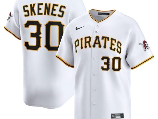 Paul Skenes Pittsburgh Pirates Nike Home Limited Player Jersey - White