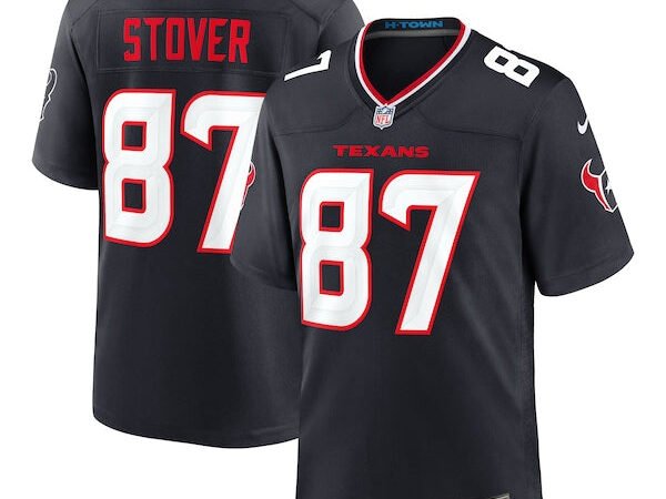 Cade Stover Houston Texans Nike Game Jersey - Navy
