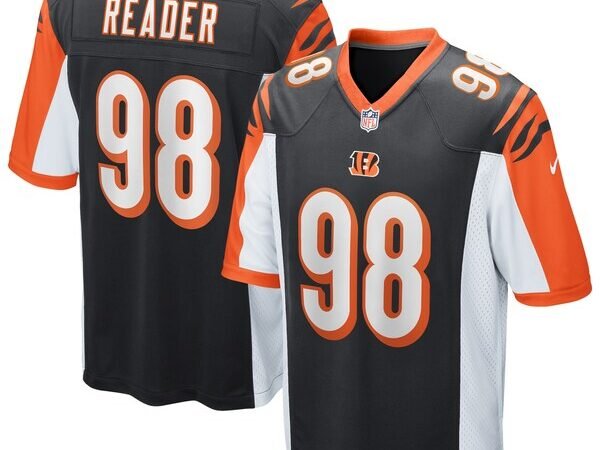 D.J. Reader Cincinnati Bengals Nike Player Game Jersey - Black