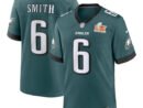 DeVonta Smith Philadelphia Eagles Nike Super Bowl LIX Game Player Jersey - Midnight Green