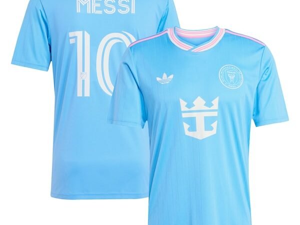 Lionel Messi Inter Miami CF adidas Originals 2025 Third Replica Player Jersey - Blue
