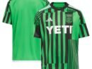 Austin FC adidas Youth 2024 Las Voces Kit Replica Jersey - Green