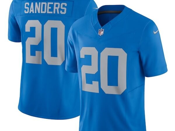 Barry Sanders Detroit Lions Nike Vapor F.U.S.E. Alternate Limited Jersey - Blue