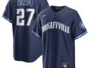 Seiya Suzuki Chicago Cubs Nike City Connect Replica Player Jersey - Navy