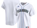 Seattle Mariners Nike Cooperstown Collection Limited Jersey - White