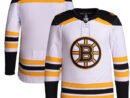 Boston Bruins adidas Men's Away Primegreen Authentic Jersey - White