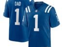 Number 1 Dad Indianapolis Colts Nike Game Jersey - Royal