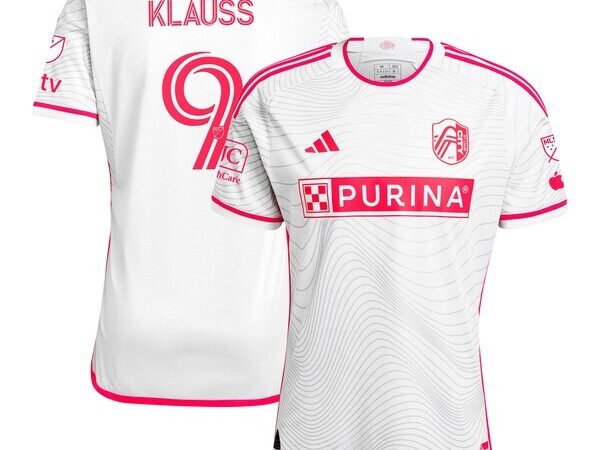 João Klauss St. Louis City SC adidas 2024 The Confluence Kit Authentic Player Jersey - White