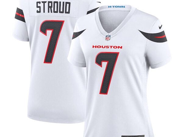 C.J. Stroud Houston Texans Nike Women's Game Jersey - White/Red