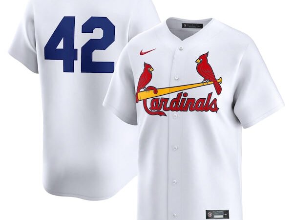 St. Louis Cardinals Nike 2024 Jackie Robinson Day Home Limited Jersey – White