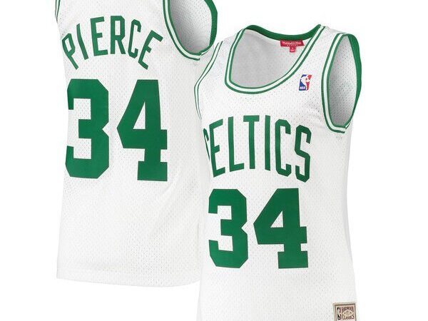 Paul Pierce Boston Celtics Women's 2007/08 Hardwood Classics Swingman Jersey - White