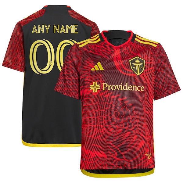 Seattle Sounders FC adidas Youth 2024 The Bruce Lee Kit Replica Custom Jersey – Red