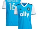 Andre Shinyashiki Charlotte FC adidas 2022 Primary Replica Player Jersey - Blue