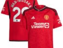 Aaron Wan-Bissaka Manchester United adidas Youth 2023/24 Home Replica Player Jersey - Red