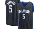 Paolo Banchero Orlando Magic  Fast Break Replica Player Jersey - Icon Edition - Black