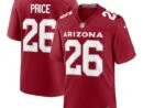 Bobby Price Arizona Cardinals Nike Team Game Jersey -  Cardinal