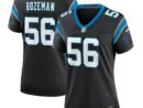 Bradley Bozeman Carolina Panthers Nike Women's Team Game Jersey - Black