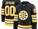 Boston Bruins  Home Premium Custom Jersey - Black/White