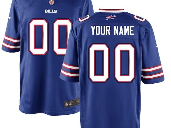 Buffalo Bills Nike Youth Custom Game Jersey - Royal