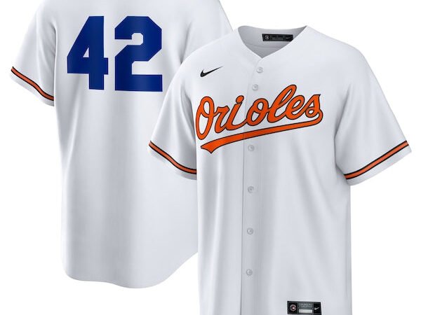Baltimore Orioles Nike Home 2025 Jackie Robinson Day Replica Jersey - White