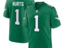 Jalen Hurts Philadelphia Eagles Nike Alternate Game Player Jersey - Kelly Green/White/Black/Green