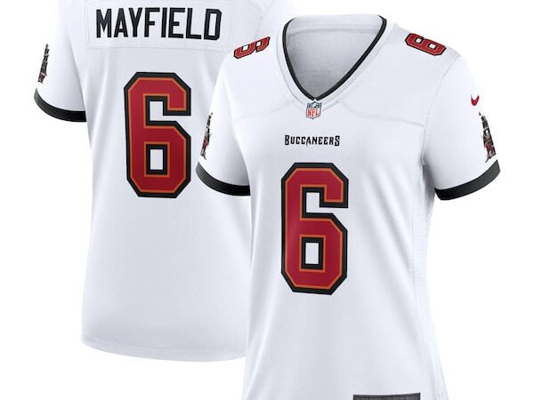Baker Mayfield Tampa Bay Buccaneers Nike Women's Away Game Jersey - White