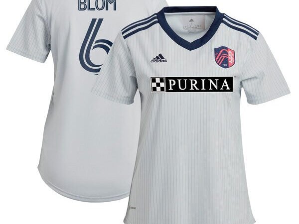 Njabulo Blom St. Louis City SC adidas Women's 2024 The Spirit Kit Replica Jersey - Gray
