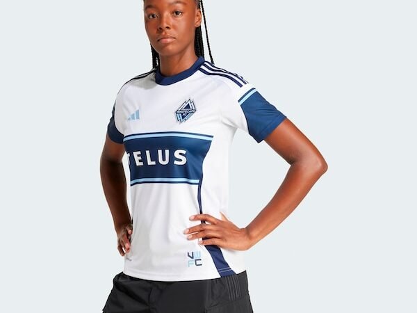 Vancouver Whitecaps FC adidas Women's 2025 The Peak Replica Jersey - White