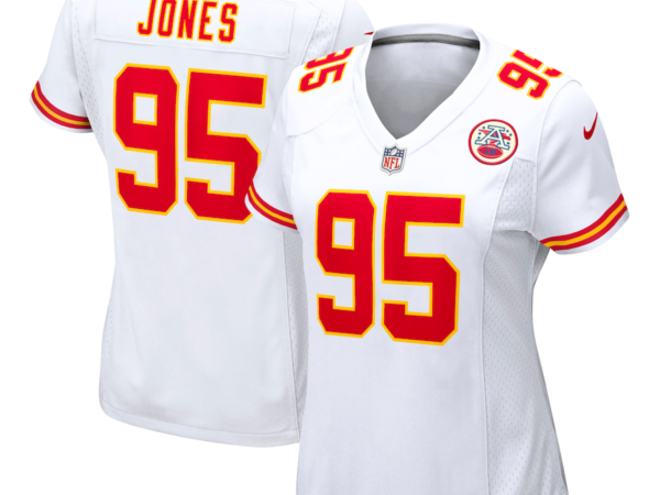 Chris Jones Kansas City Chiefs Nike Women's  Game Jersey - White