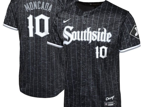 Yoan Moncada Chicago White Sox Nike Youth City Connect Limited Player Jersey - Black