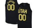 Jordan Clarkson Utah Jazz Jordan Brand Youth Swingman Jersey - Statement Edition - Black