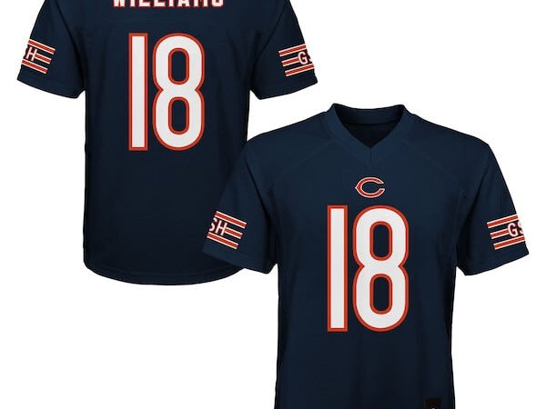 Caleb Williams Chicago Bears Outerstuff Preschool Replica Player Jersey - Navy