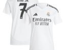 Vini Jr. Los Merengues adidas Women's 2024/25 Home Replica Player Jersey - White