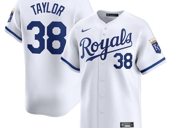 Josh Taylor Kansas City Royals Nike Home Limited Player Jersey - White