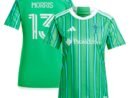 Jordan Morris Seattle Sounders FC adidas Women's 2024 The Anniversary Kit Replica Player Jersey – Green