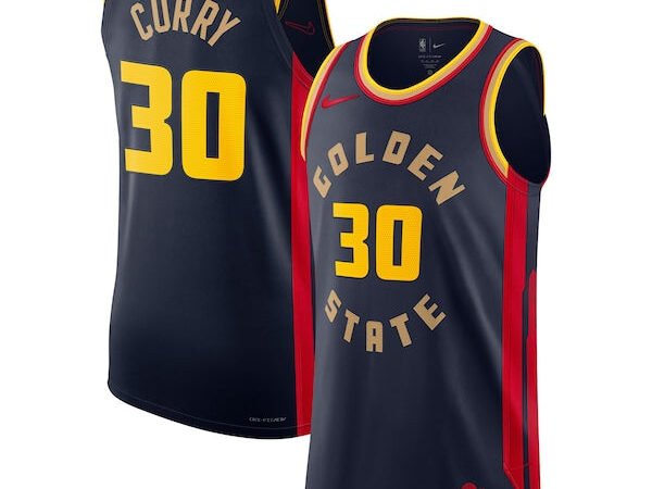 Stephen Curry Golden State Warriors Nike 2024/25 Authentic Player Jersey - City Edition - Navy