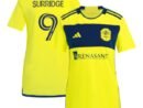 Sam Surridge Nashville SC adidas Women's 2024 The 615 Kit Replica Player Jersey - Yellow