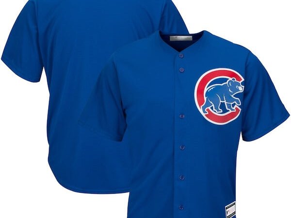 Chicago Cubs Big & Tall Replica Team Jersey - Royal