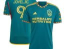 Dejan Joveljic LA Galaxy adidas 2024 LA Kit Authentic Player Jersey - Green