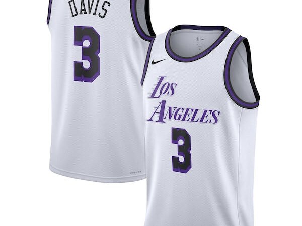 Anthony Davis Los Angeles Lakers Nike Unisex 2022/23 Swingman Jersey - City Edition - White