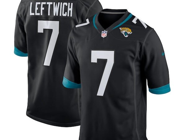 Byron Leftwich Jacksonville Jaguars Nike Alternate Retired Player Game Jersey - Black