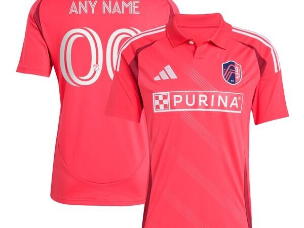 St. Louis City SC adidas 2025 Forever CITY Red Replica Custom Jersey - Red