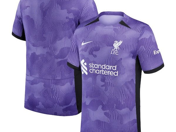 Liverpool Nike 2023/24 Third Stadium Replica Jersey - Purple