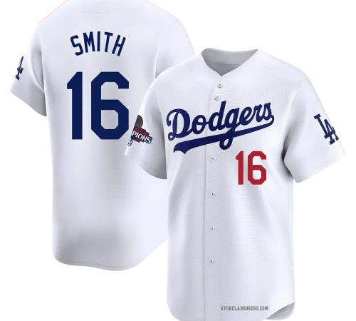 Will Smith Los Angeles Dodgers Nike 2025 World Series Champions Limited Jersey - White