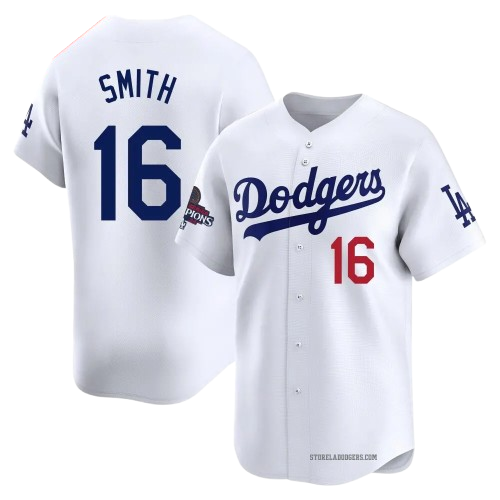 Will Smith Los Angeles Dodgers Nike 2025 World Series Champions Limited Jersey - White