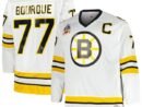 Ray Bourque Boston Bruins Big & Tall Captain Patch Blue Line Player Jersey - White