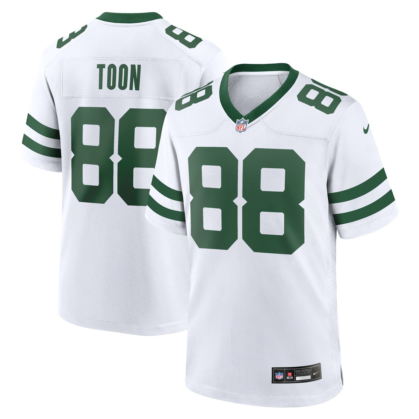 Al Toon New York Jets Nike Game Retired Player Jersey - Gotham Green/White