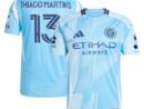 Thiago Martins New York City FC adidas 2025 The Excelsior Kit Authentic Player Jersey - Light Blue