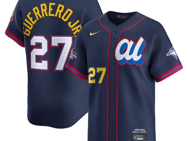 Vladimir Guerrero Jr. American League Nike 2025 All-Star Edition Limited Player Jersey - Navy