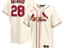 Nolan Arenado St. Louis Cardinals Nike Alternate Official Replica Player Jersey - Cream/Light Blue/Red/White